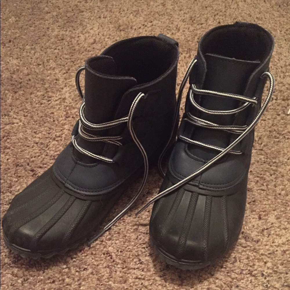 Winter Boots, Navy Womens sz 8